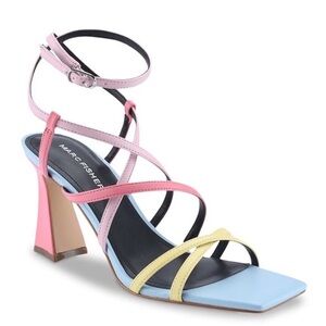 Marc Fisher Measel Sandal - Medium Pink 660